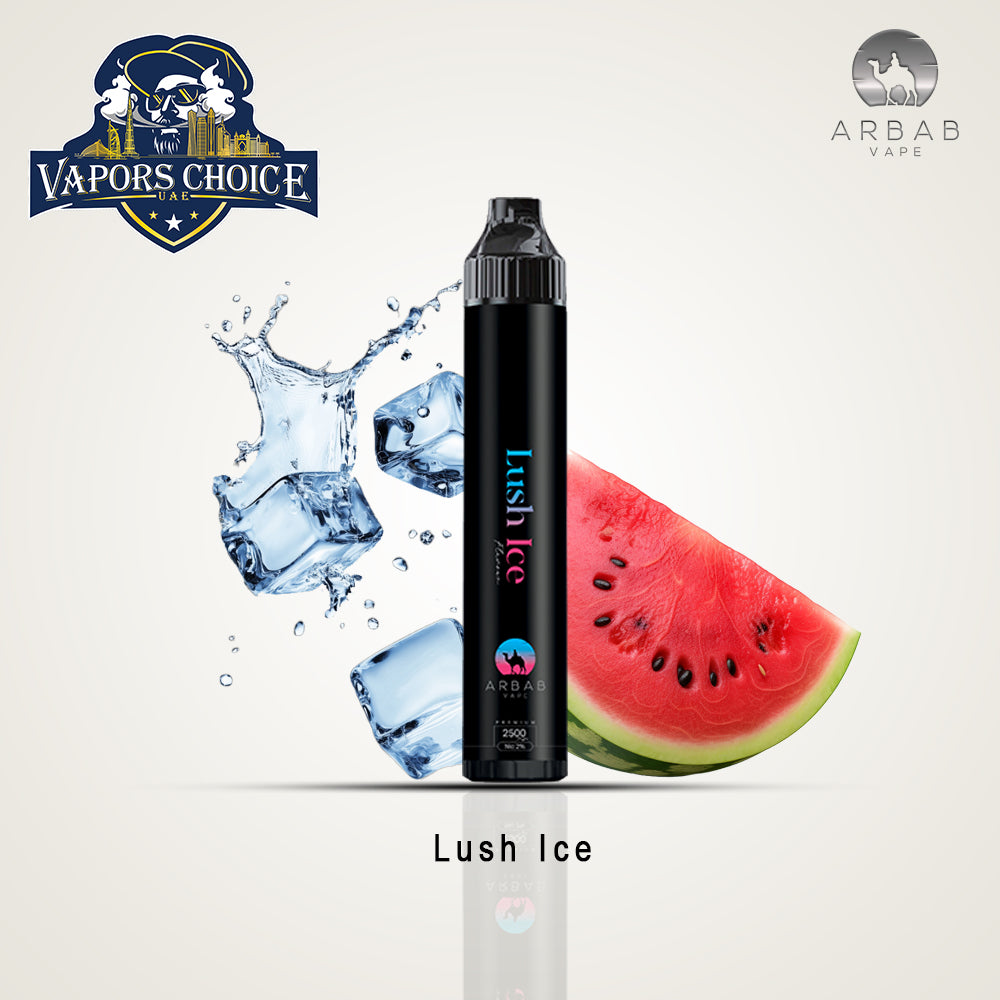 Arbab Vape (20mg) 2500 PUFFS - DISPOSABLE VAPE Lush Ice UAE Ras Al-Khaimah